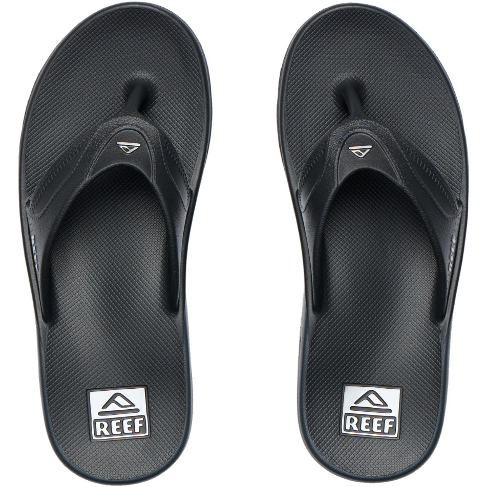 2026 Reef Hommes Sandales Fanning H20 CJ8545 - Black / Argent